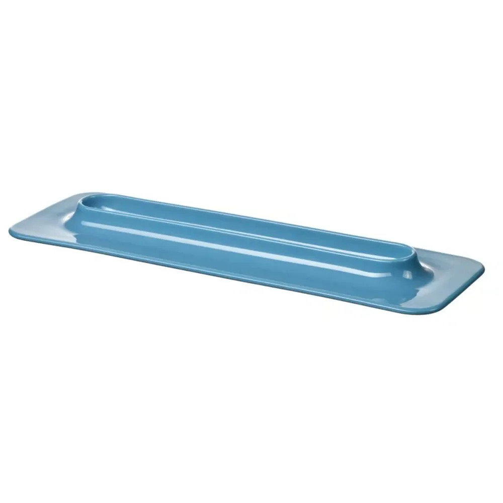 IKEA VINTERFINT Serving Plate, Blue, 15 ½x5